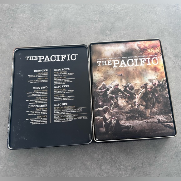 The Pacific Steelbook Blu-ray Complete Series English & French HBO 6 Disc - Picture 2 of 4